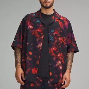 Lululemon Men's Team Canada Button-Down Shirt *COC Logo - Red